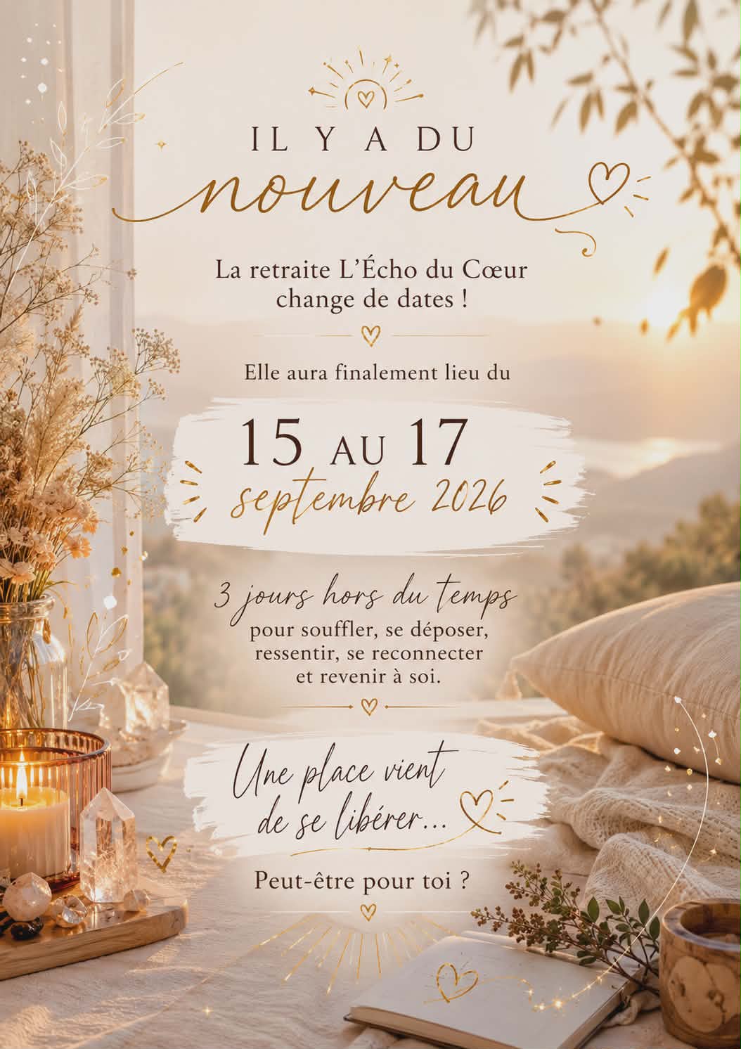 Actualité : Retraite "Mon passé ne me définit pas"